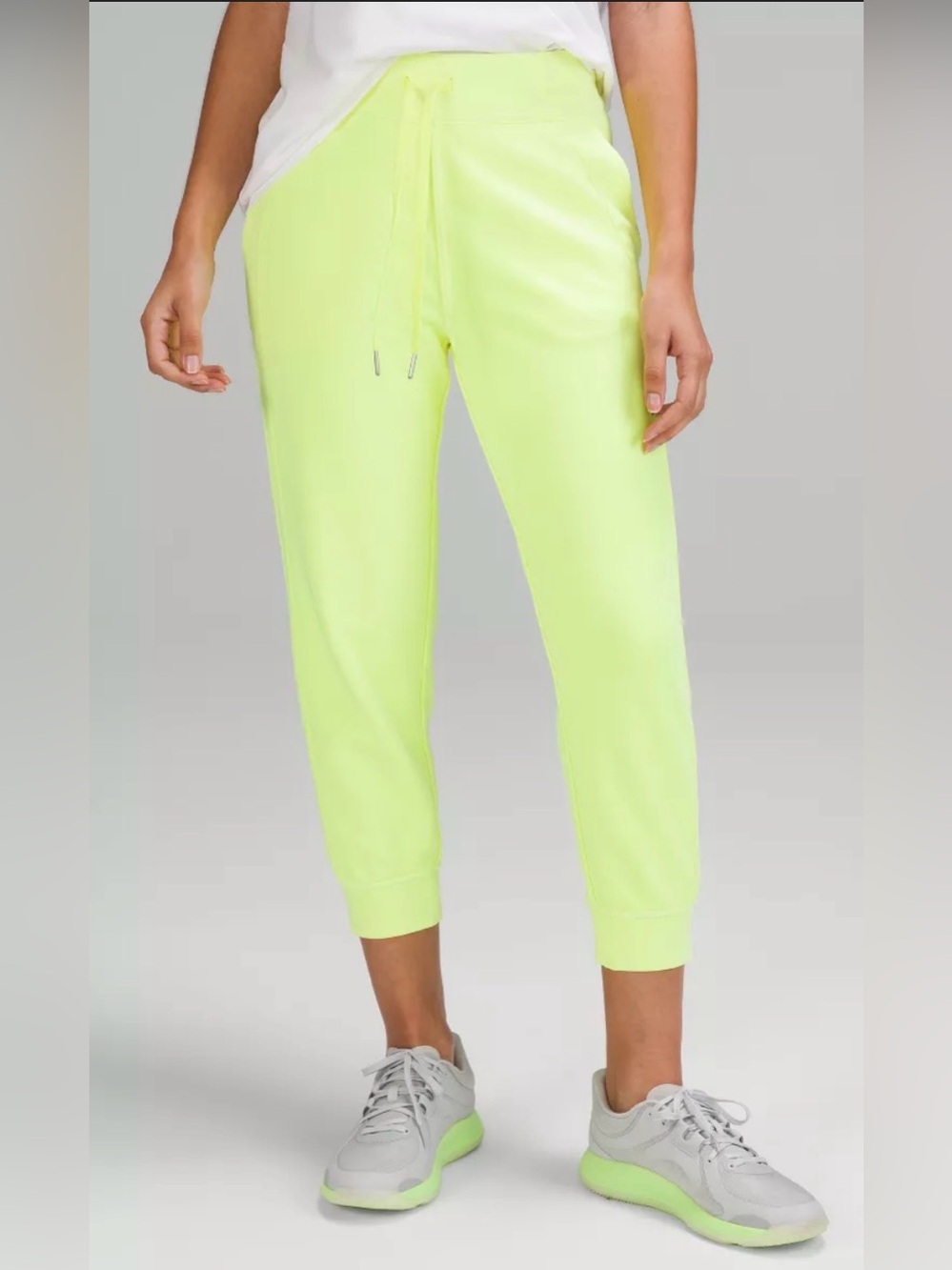 lululemon athletica Neon Lemon Joggers size 8 NWT